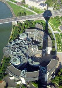 photo von Stadt Düsseldorf von oben 